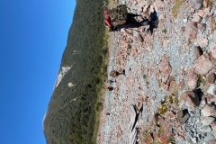 Walking the river bed